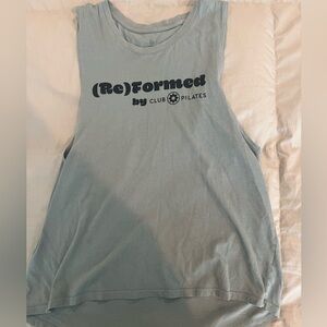 Women's Greenish Gray Tank Top